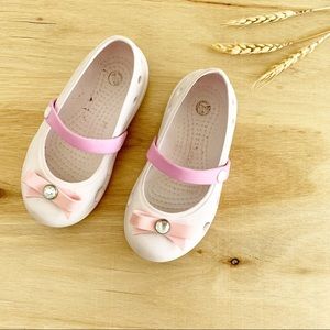 Crocs Light Pink Ballet Flats